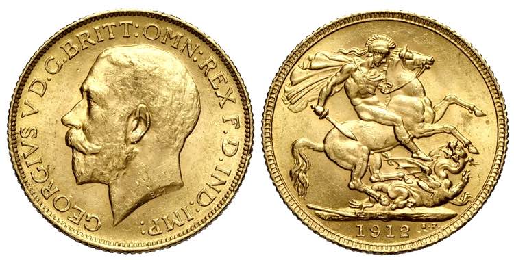 Great Britain, George V, Sovereign ... 