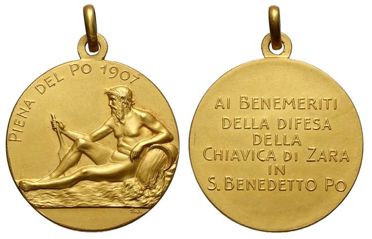 San Benedetto Po, Mantova medaglia ... 