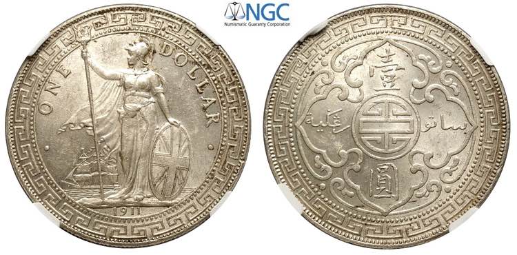 Great Britain, Trade Coinage, ... 