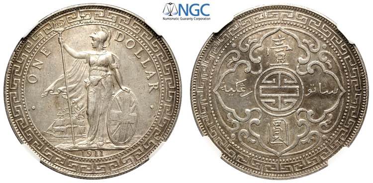 Great Britain, Trade Coinage, ... 