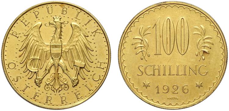 Austria, Republic, 100 Schilling ... 