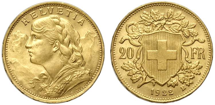 Switzerland, Confederation, 20 ... 