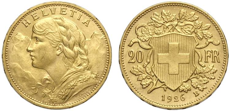 Switzerland, Confederation, 20 ... 