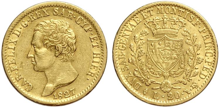 Savoia, Carlo Felice (1821-1831), ... 