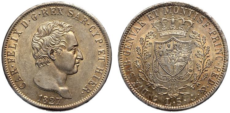 Savoia, Carlo Felice (1821-1831), ... 