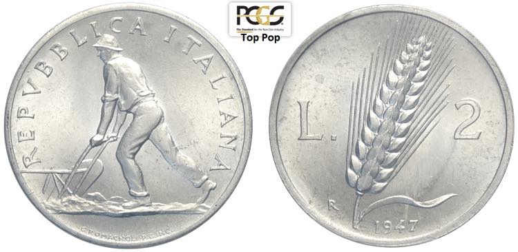 Repubblica Italiana, monetazione ... 