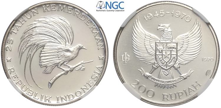 Indonesia, Republic, 200 Rupiah ... 