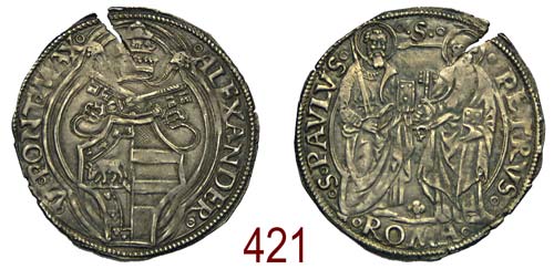 Roma - Alessandro VI 1492-1503 - ... 