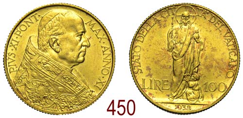 Roma - Pio XI - 100 Lire 1932 - ... 