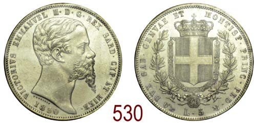  Savoia - Vittorio Emanuele II Re ... 