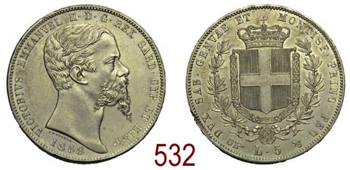 Savoia - Vittorio Emanuele II Re ... 