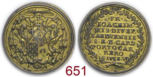 Sede Vacante 1758 - medaglia ... 