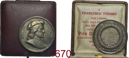 Bologna - medaglia premio della ... 