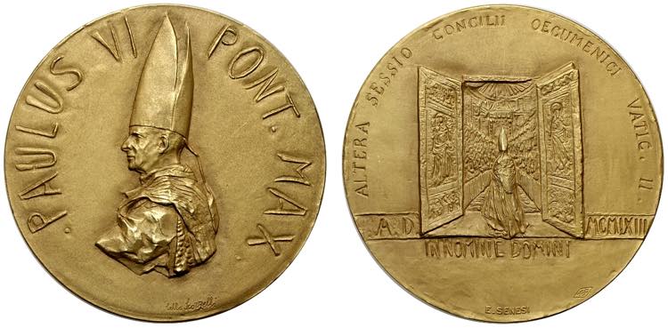 Paolo VI, Medaglia straordinaria ... 