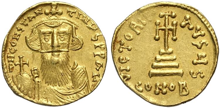 Bizantine, Costante II (641-668), ... 