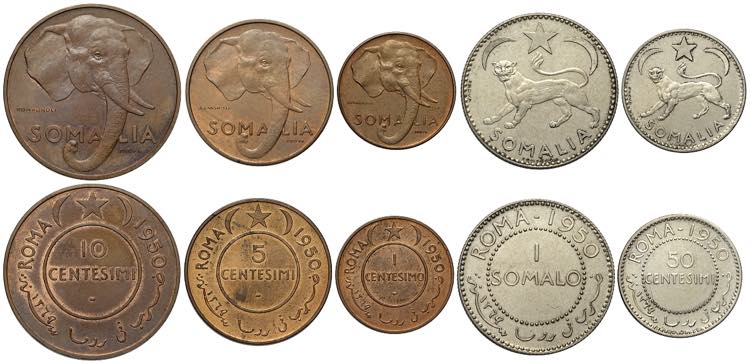 AFIS Somalia Italiana (1950-1960), ... 