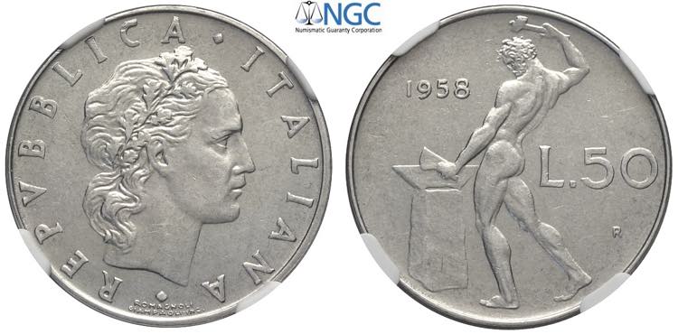 Repubblica Italiana, Monetazione ... 