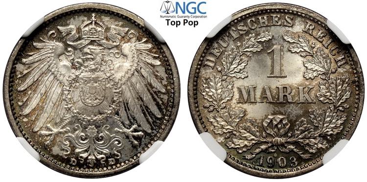 Germany Empire, Mark 1903-D, KM-14 ... 