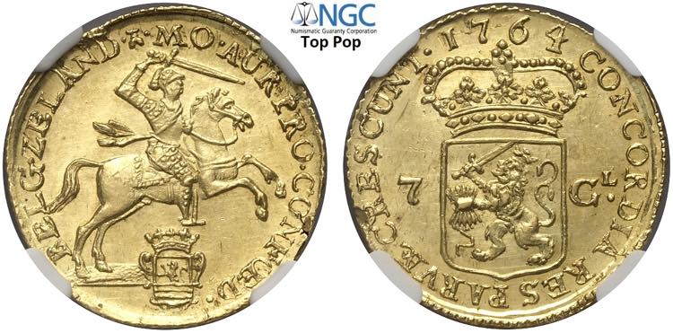 Netherlands Zeeland, 7 Gulden ... 