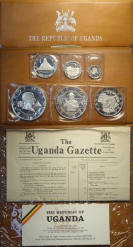 Uganda, Republic (1962-), Silver ... 