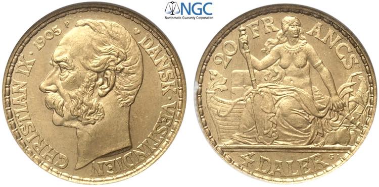 Danish West Indies, Christian IX ... 