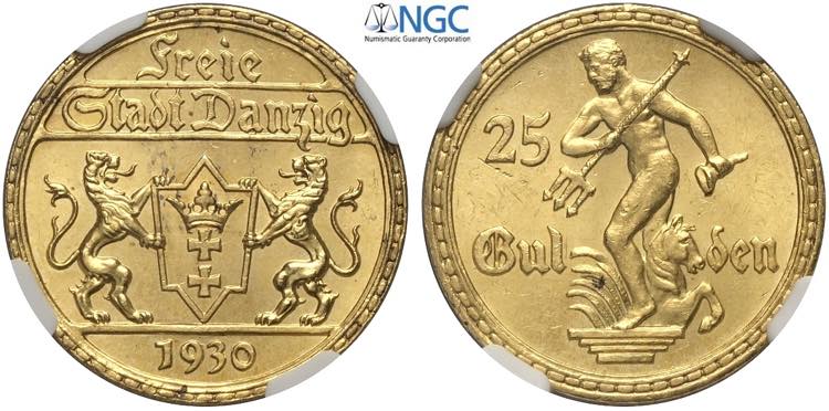 Danzig, Free City, 25 Gulden 1930, ... 