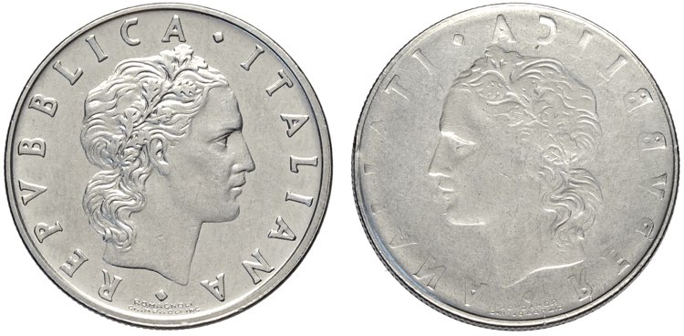 Repubblica Italiana, Monetazione ... 