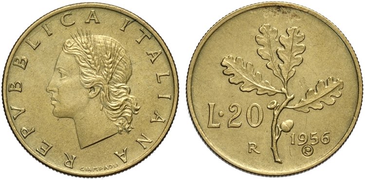 Repubblica Italiana, Monetazione ... 