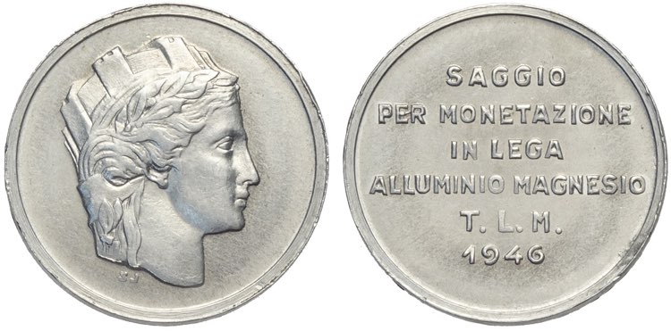 Repubblica Italiana, Monetazione ... 