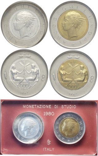 Repubblica Italiana, Monetazione ... 