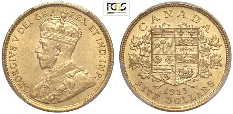 Canada, George V (1910-1936), 5 ... 