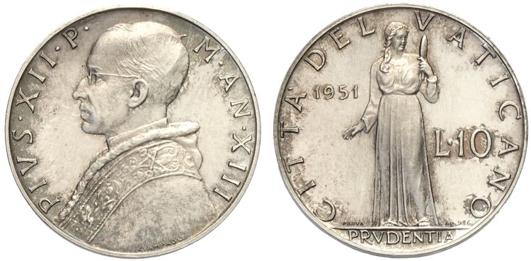 Città del Vaticano, Pio XII ... 