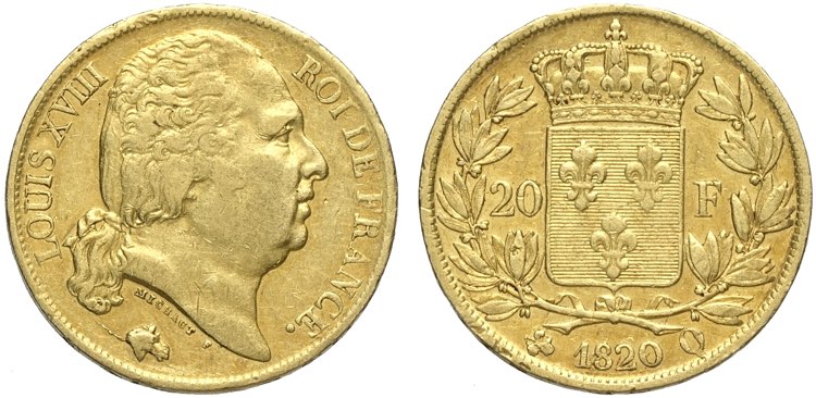 France, Louis XVIII (1814-1824), ... 