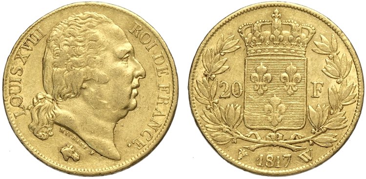 France, Louis XVIII (1814-1824), ... 