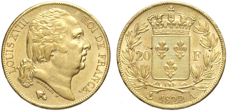 France, Louis XVIII (1814-1824), ... 
