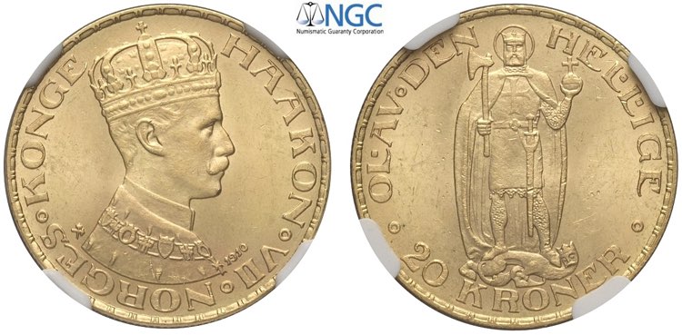 Norway, Haakon VII (1905-1957), 20 ... 