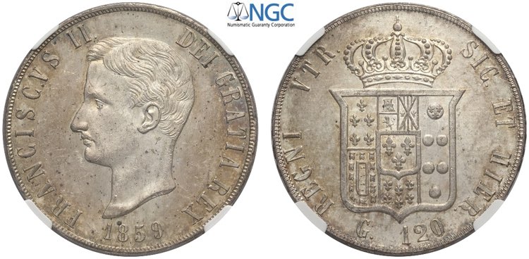 Napoli, Francesco II di Borbone ... 