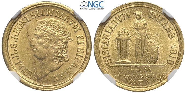 Napoli, Ferdinando I di Borbone ... 