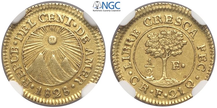 Central American Republic, 1/2 ... 