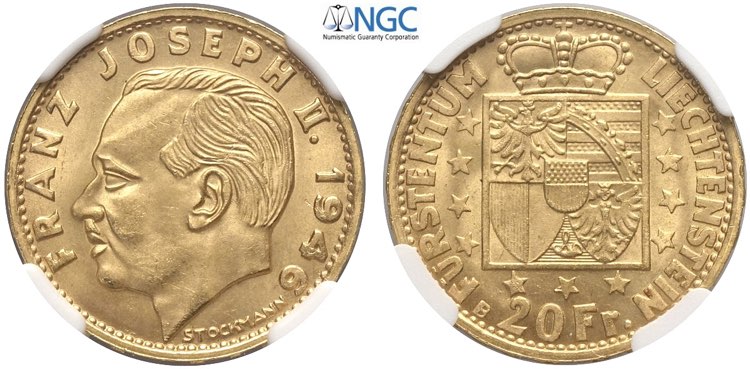 Liechtenstein, Franz Josef II ... 