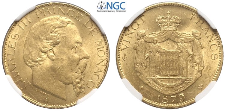 Monaco, Charles III (1856-1889), ... 