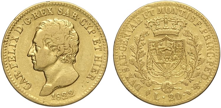 Savoia, Carlo Felice (1821-1831), ... 