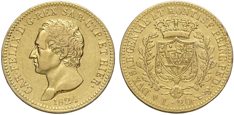 Savoia, Carlo Felice (1821-1831), ... 