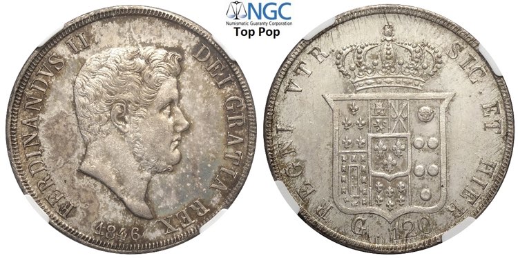 Napoli, Ferdinando II di Borbone ... 