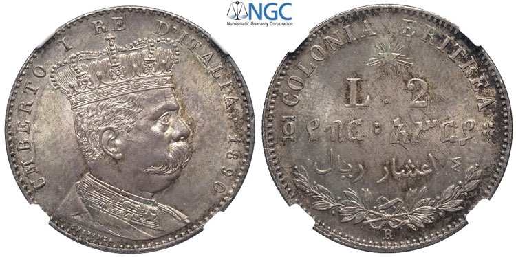 Regno dItalia, Umberto I Colonia ... 