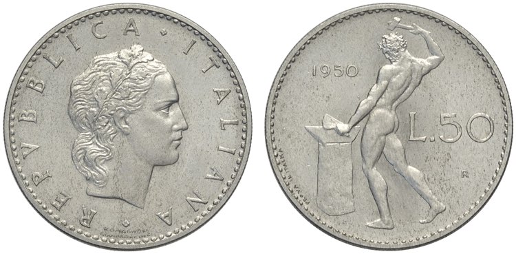 Repubblica Italiana, Monetazione ... 