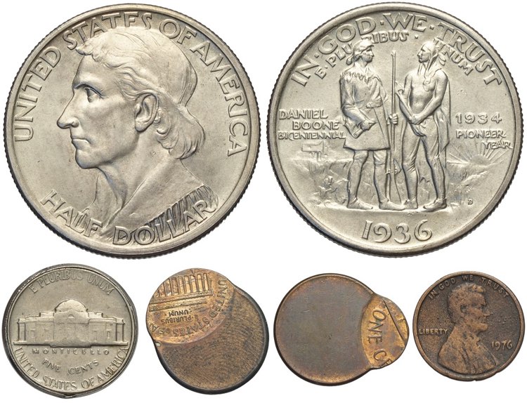 United States of America, Lot of 5 ... 