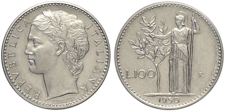 Repubblica Italiana, Monetazione ... 