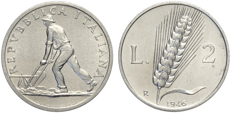 Repubblica Italiana, Monetazione ... 