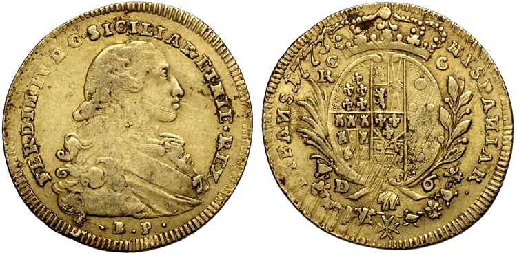 Napoli, Ferdinando IV di Borbone ... 